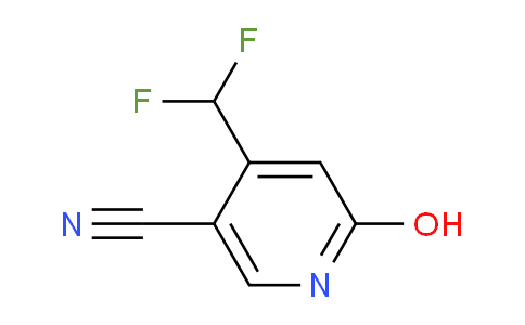 5-Cyano-4-(difluoromethyl)-2-hydroxypyridine
