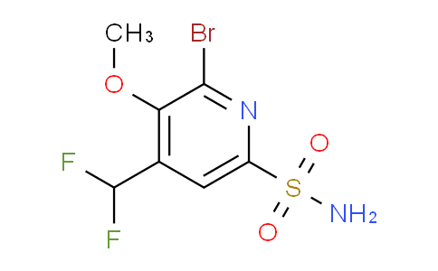 AM124334 | 1805339-87-0 | 2-Bromo-4-(difluoromethyl)-3-methoxypyridine-6-sulfonamide