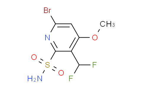 AM124340 | 1806906-13-7 | 6-Bromo-3-(difluoromethyl)-4-methoxypyridine-2-sulfonamide