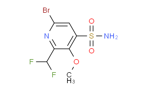 AM124347 | 1805340-02-6 | 6-Bromo-2-(difluoromethyl)-3-methoxypyridine-4-sulfonamide