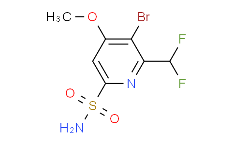 AM124348 | 1805351-96-5 | 3-Bromo-2-(difluoromethyl)-4-methoxypyridine-6-sulfonamide