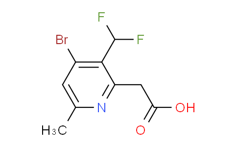 AM124349 | 1806855-72-0 | 4-Bromo-3-(difluoromethyl)-6-methylpyridine-2-acetic acid