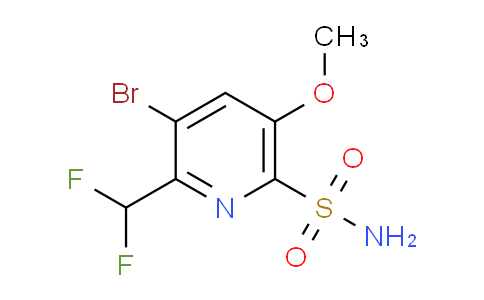 AM124350 | 1805428-33-4 | 3-Bromo-2-(difluoromethyl)-5-methoxypyridine-6-sulfonamide