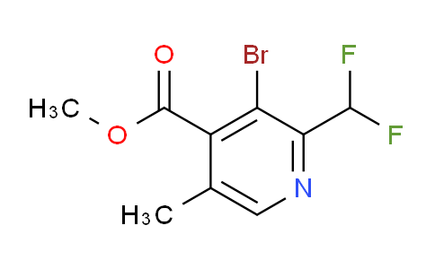 AM124353 | 1806865-99-5 | Methyl 3-bromo-2-(difluoromethyl)-5-methylpyridine-4-carboxylate