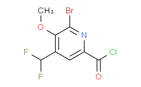 AM124357 | 1806872-69-4 | 2-Bromo-4-(difluoromethyl)-3-methoxypyridine-6-carbonyl chloride