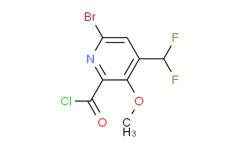 AM124358 | 1805346-55-7 | 6-Bromo-4-(difluoromethyl)-3-methoxypyridine-2-carbonyl chloride