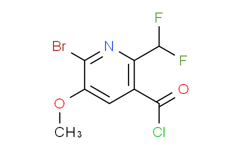 AM124365 | 1806905-41-8 | 2-Bromo-6-(difluoromethyl)-3-methoxypyridine-5-carbonyl chloride