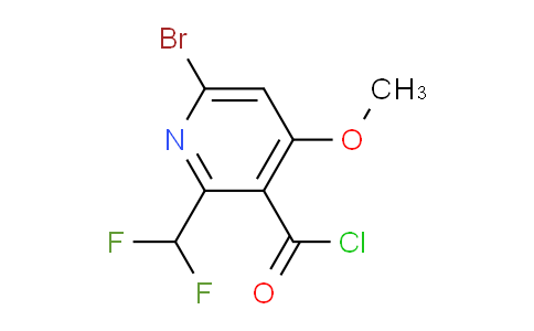 AM124367 | 1805425-95-9 | 6-Bromo-2-(difluoromethyl)-4-methoxypyridine-3-carbonyl chloride