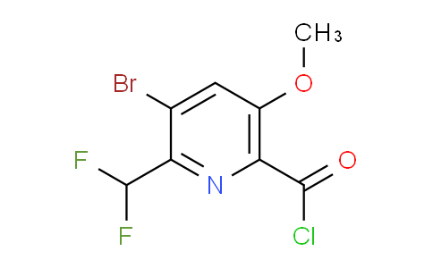AM124373 | 1806905-48-5 | 3-Bromo-2-(difluoromethyl)-5-methoxypyridine-6-carbonyl chloride