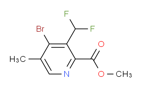 AM124374 | 1805435-97-5 | Methyl 4-bromo-3-(difluoromethyl)-5-methylpyridine-2-carboxylate