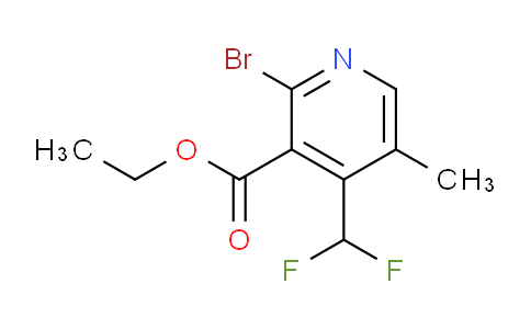 AM124390 | 1804953-81-8 | Ethyl 2-bromo-4-(difluoromethyl)-5-methylpyridine-3-carboxylate