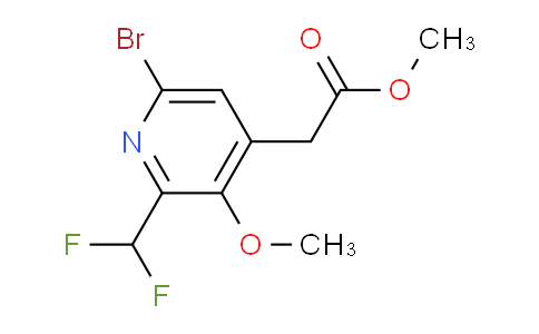 AM124393 | 1804462-93-8 | Methyl 6-bromo-2-(difluoromethyl)-3-methoxypyridine-4-acetate