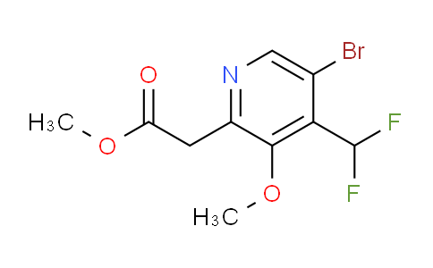 AM124402 | 1805429-30-4 | Methyl 5-bromo-4-(difluoromethyl)-3-methoxypyridine-2-acetate