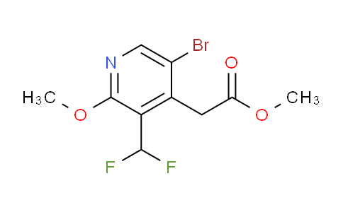 AM124410 | 1805429-59-7 | Methyl 5-bromo-3-(difluoromethyl)-2-methoxypyridine-4-acetate
