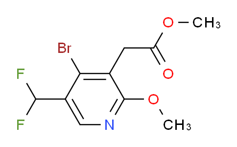 AM124417 | 1805429-91-7 | Methyl 4-bromo-5-(difluoromethyl)-2-methoxypyridine-3-acetate