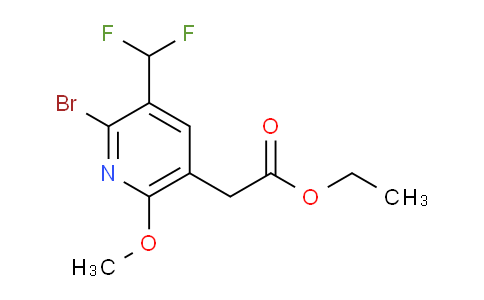 AM124425 | 1804463-11-3 | Ethyl 2-bromo-3-(difluoromethyl)-6-methoxypyridine-5-acetate