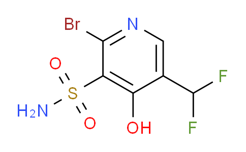 2-Bromo-5-(difluoromethyl)-4-hydroxypyridine-3-sulfonamide