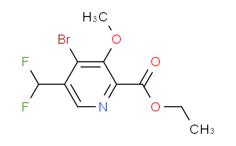 AM124441 | 1806911-59-0 | Ethyl 4-bromo-5-(difluoromethyl)-3-methoxypyridine-2-carboxylate