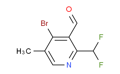 AM124442 | 1805434-08-5 | 4-Bromo-2-(difluoromethyl)-5-methylpyridine-3-carboxaldehyde