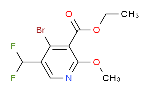 AM124443 | 1805166-36-2 | Ethyl 4-bromo-5-(difluoromethyl)-2-methoxypyridine-3-carboxylate
