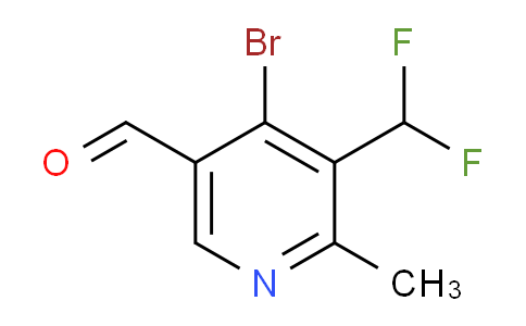 AM124446 | 1806913-90-5 | 4-Bromo-3-(difluoromethyl)-2-methylpyridine-5-carboxaldehyde