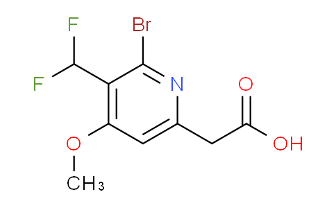 AM124450 | 1804462-01-8 | 2-Bromo-3-(difluoromethyl)-4-methoxypyridine-6-acetic acid