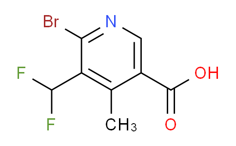 AM124454 | 1806914-12-4 | 2-Bromo-3-(difluoromethyl)-4-methylpyridine-5-carboxylic acid