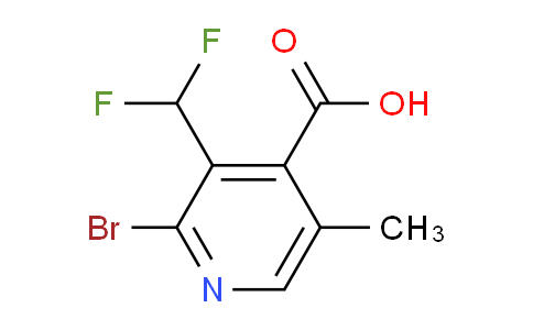 AM124456 | 1806993-76-9 | 2-Bromo-3-(difluoromethyl)-5-methylpyridine-4-carboxylic acid