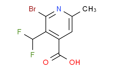 AM124458 | 1806914-27-1 | 2-Bromo-3-(difluoromethyl)-6-methylpyridine-4-carboxylic acid