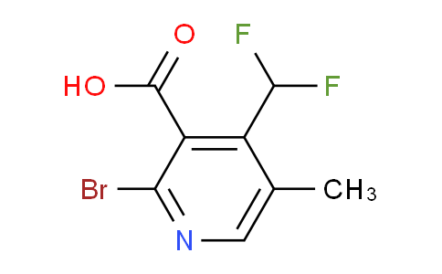 AM124462 | 1806914-35-1 | 2-Bromo-4-(difluoromethyl)-5-methylpyridine-3-carboxylic acid