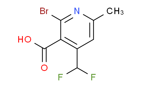 AM124464 | 1804952-73-5 | 2-Bromo-4-(difluoromethyl)-6-methylpyridine-3-carboxylic acid