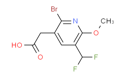 AM124465 | 1806911-99-8 | 2-Bromo-5-(difluoromethyl)-6-methoxypyridine-3-acetic acid