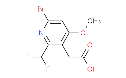 AM124466 | 1805427-77-3 | 6-Bromo-2-(difluoromethyl)-4-methoxypyridine-3-acetic acid