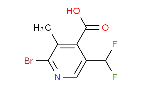 AM124467 | 1806914-42-0 | 2-Bromo-5-(difluoromethyl)-3-methylpyridine-4-carboxylic acid