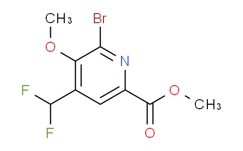 AM124483 | 1805422-99-4 | Methyl 2-bromo-4-(difluoromethyl)-3-methoxypyridine-6-carboxylate