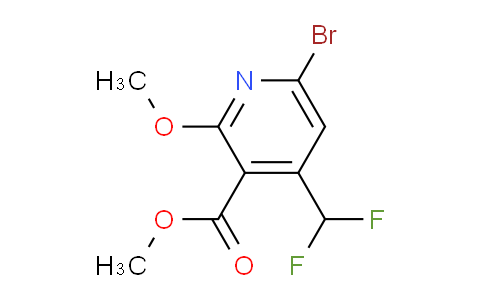 AM124484 | 1805922-29-5 | Methyl 6-bromo-4-(difluoromethyl)-2-methoxypyridine-3-carboxylate