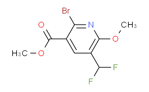 AM124489 | 1804461-76-4 | Methyl 2-bromo-5-(difluoromethyl)-6-methoxypyridine-3-carboxylate