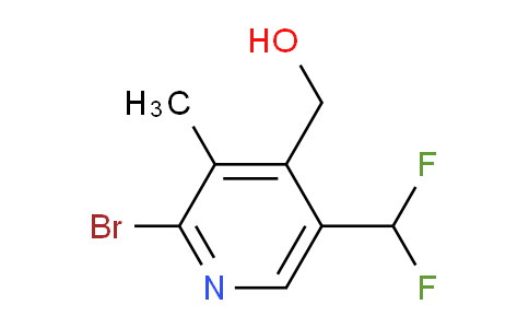 AM124494 | 1806913-66-5 | 2-Bromo-5-(difluoromethyl)-3-methylpyridine-4-methanol