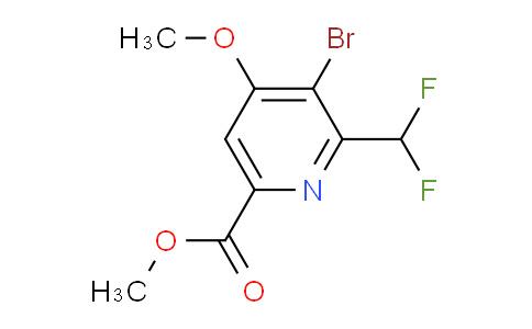 AM124495 | 1805930-69-1 | Methyl 3-bromo-2-(difluoromethyl)-4-methoxypyridine-6-carboxylate