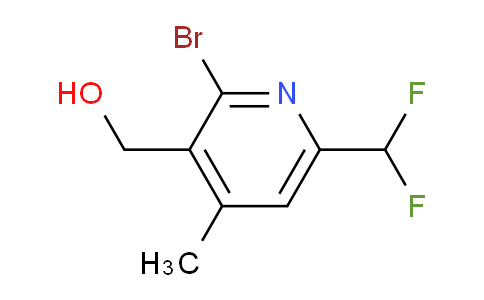2-Bromo-6-(difluoromethyl)-4-methylpyridine-3-methanol