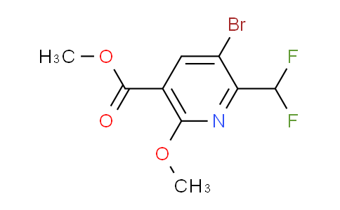 Methyl 3-bromo-2-(difluoromethyl)-6-methoxypyridine-5-carboxylate