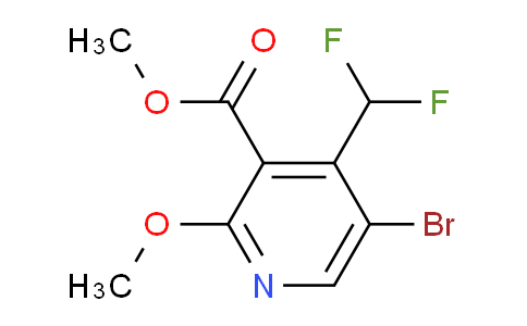 Methyl 5-bromo-4-(difluoromethyl)-2-methoxypyridine-3-carboxylate
