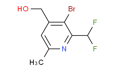 AM124509 | 1805247-94-2 | 3-Bromo-2-(difluoromethyl)-6-methylpyridine-4-methanol