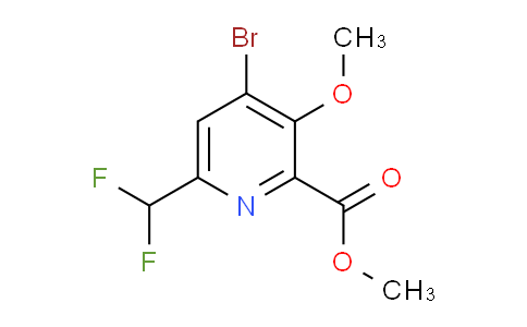 AM124512 | 1805166-25-9 | Methyl 4-bromo-6-(difluoromethyl)-3-methoxypyridine-2-carboxylate