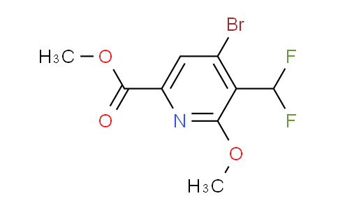 AM124515 | 1805344-02-8 | Methyl 4-bromo-3-(difluoromethyl)-2-methoxypyridine-6-carboxylate