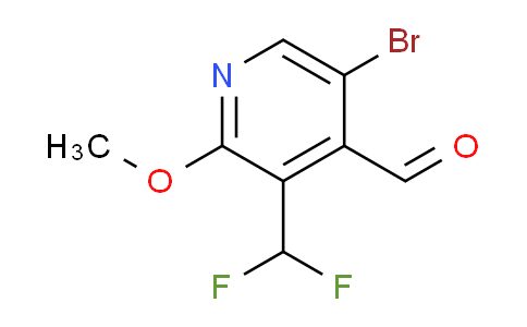 AM124522 | 1805165-96-1 | 5-Bromo-3-(difluoromethyl)-2-methoxypyridine-4-carboxaldehyde