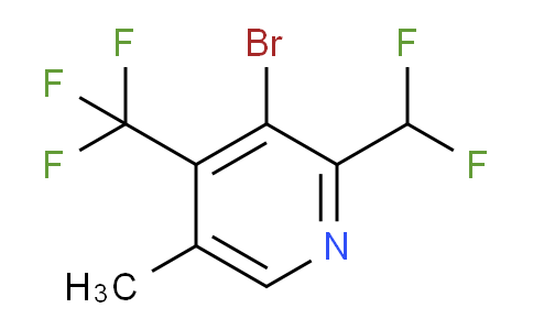 AM124524 | 1804463-96-4 | 3-Bromo-2-(difluoromethyl)-5-methyl-4-(trifluoromethyl)pyridine