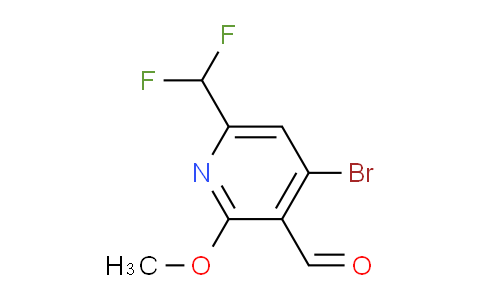 AM124527 | 1806870-58-5 | 4-Bromo-6-(difluoromethyl)-2-methoxypyridine-3-carboxaldehyde