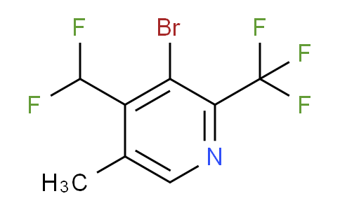 AM124529 | 1804951-66-3 | 3-Bromo-4-(difluoromethyl)-5-methyl-2-(trifluoromethyl)pyridine