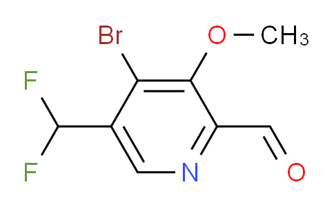 AM124530 | 1805429-16-6 | 4-Bromo-5-(difluoromethyl)-3-methoxypyridine-2-carboxaldehyde